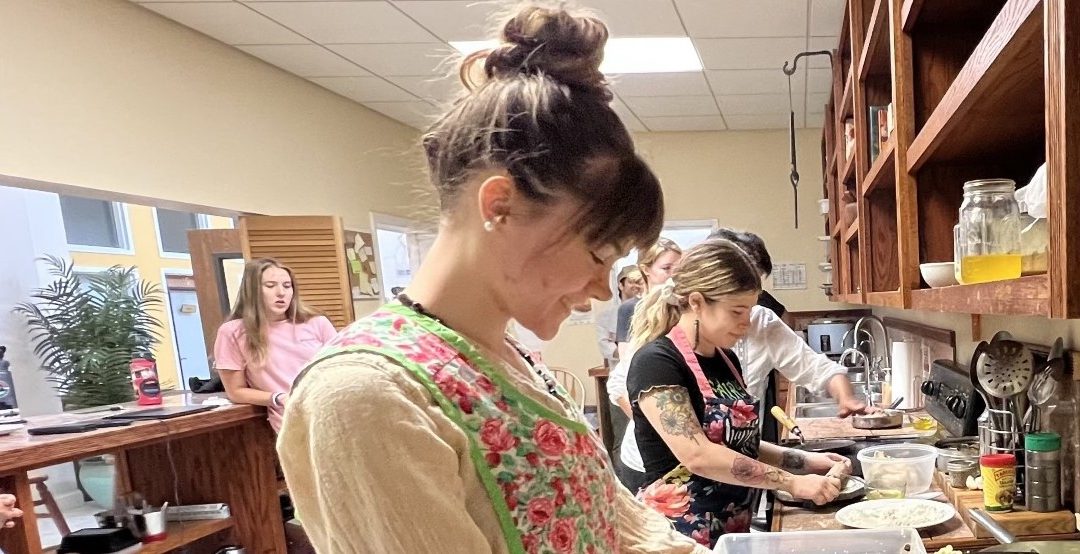 Students Learn Ayurvedic Cooking in Class